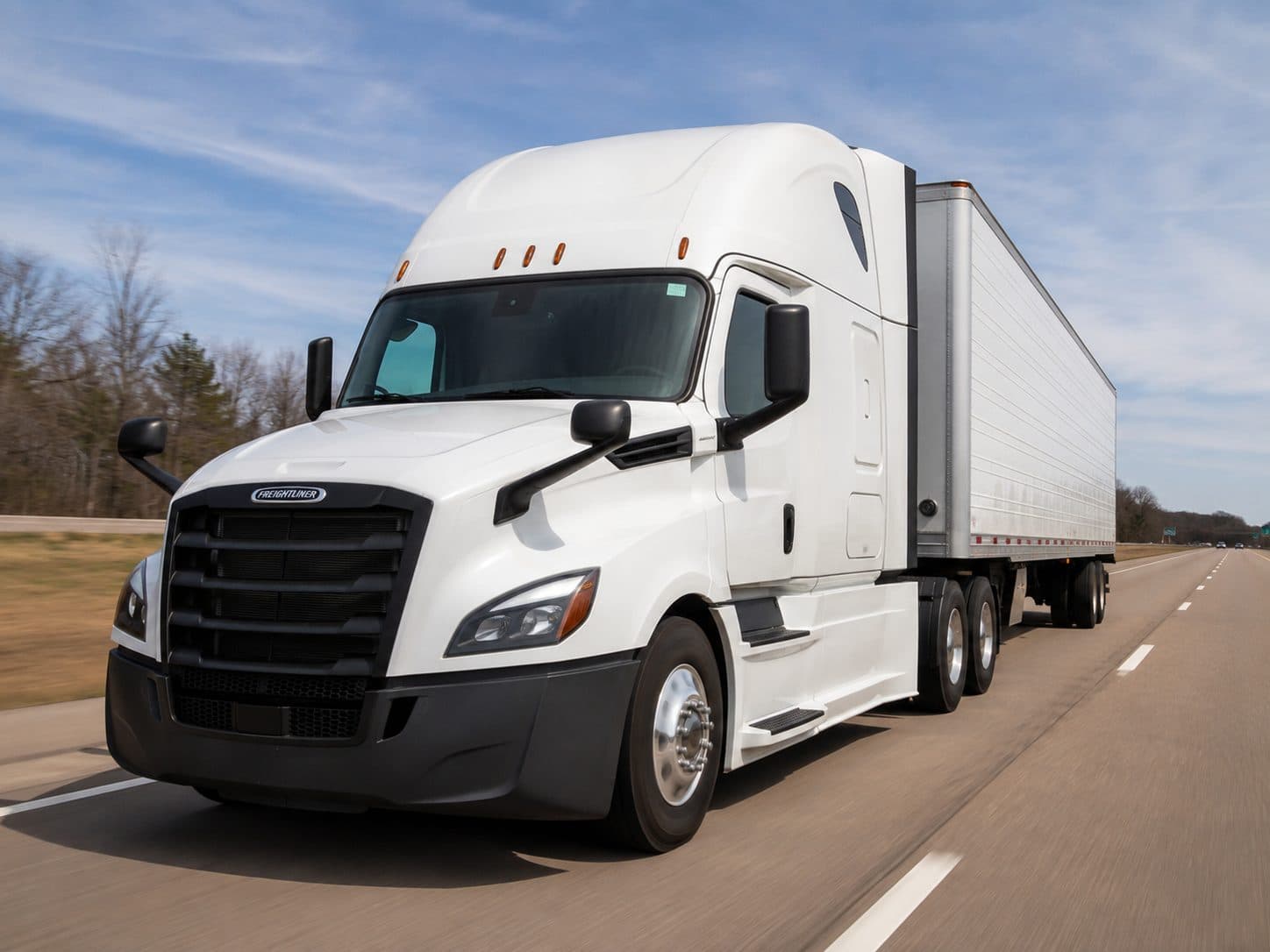 Full Truckload freight service illustration